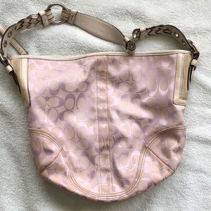 Coach Signature Hobo Bag